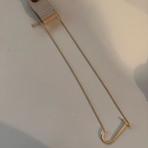 Anthropologie Initial Necklace